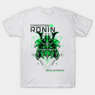 Forgotten Ronin Serve No Master - Samurai T-Shirt